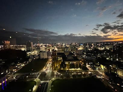 栃木県庁本館15階・展望ロビー